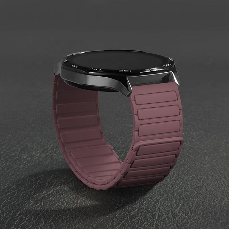 Magnetic silicone Band For Samsung Galaxy Watch 7 FE 6 4 classic 5pro Bracelet correa Huawei watch GT 6 5 4 pro 20mm 22mm straps