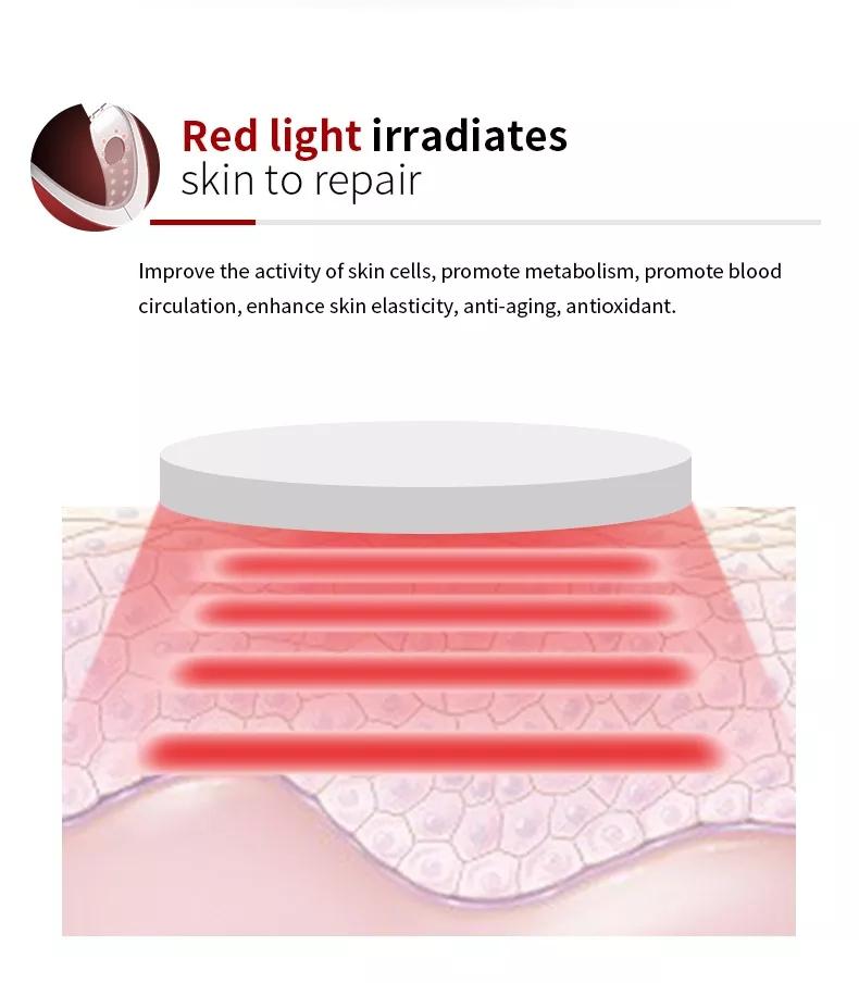 Устройство для лифтинга лица Светодиодная фотонная терапия Вибрационный массажер для похудения лица V Спасательный пояс для лица Двойной подбородок V-образный лифтинг щек V Массажер для лица