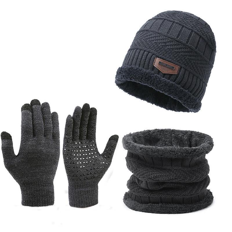 Men's Winter Warm Hat & Accessory Sets