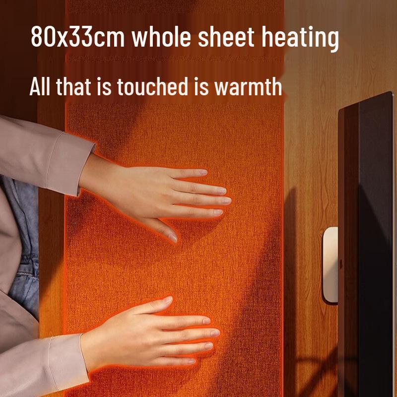 Large Odorless Cartoon Heating Desk Pad - Warm Office Mouse & Table Mat