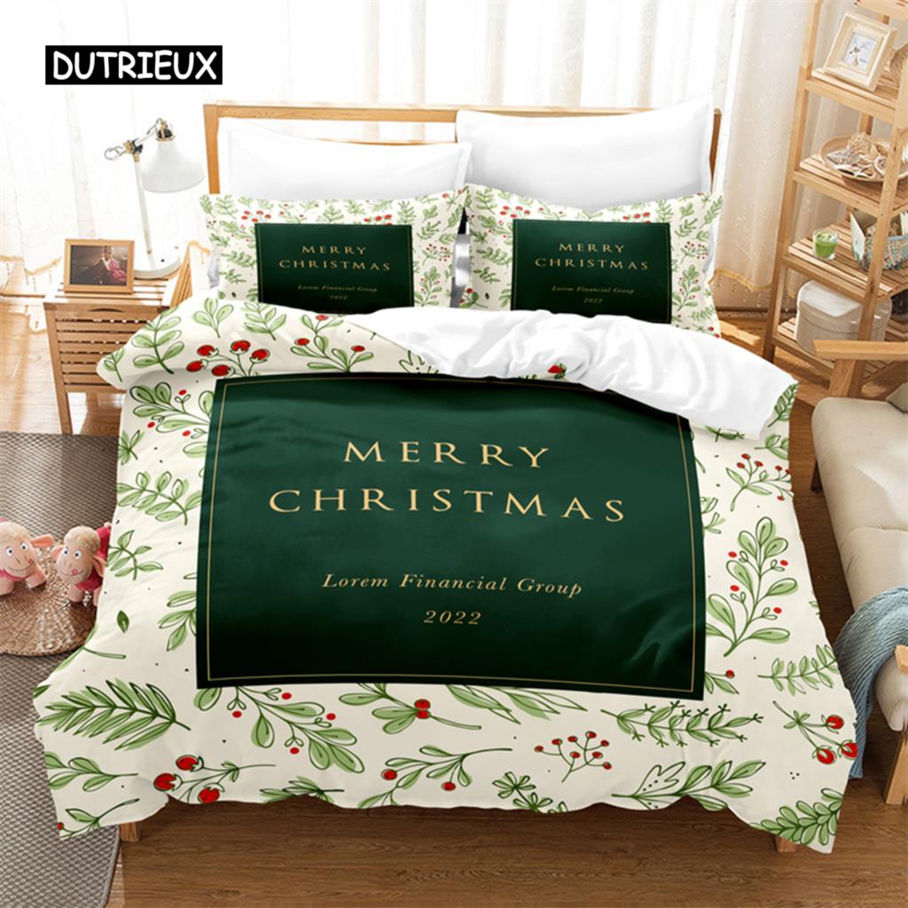 Forest Christmas Bedding Set Duvet Cover Set 3d Bedding Digital Printing Bed Linen Queen Size Bedding Set Fashion Design