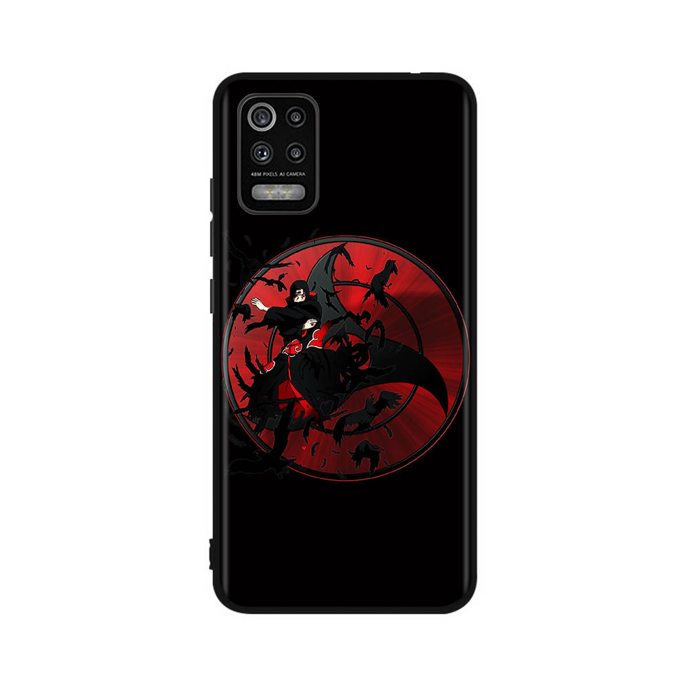 DT19 Naruto Itachi Case for OPPO Reno 8 6 5 4 Pro Find X3 A17 A31 A38 A40 A53 A54 A55 A74 A76 A78 A77 A80 A94 A95 A96 Lite Black Soft Cover