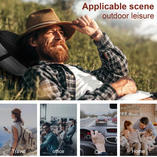 Надувные подушки Портативные Легкие Эргономичные Удобные Подушки для сна с ремешком для Кемпинга Путешествий