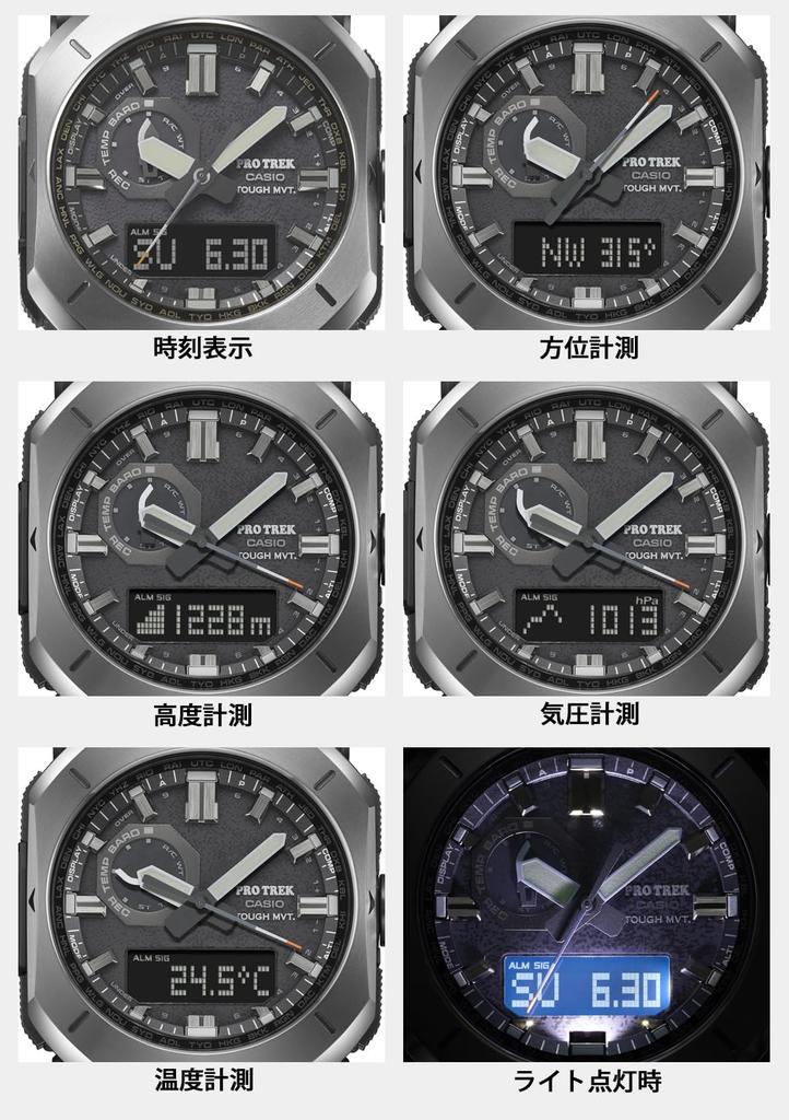 Мужские часы Casio Pro Trek Climber Line Solar Watch с радиоуправлением, цвет хаки, модель CORDURAre/cor™ PRW-6900YB-3JF.