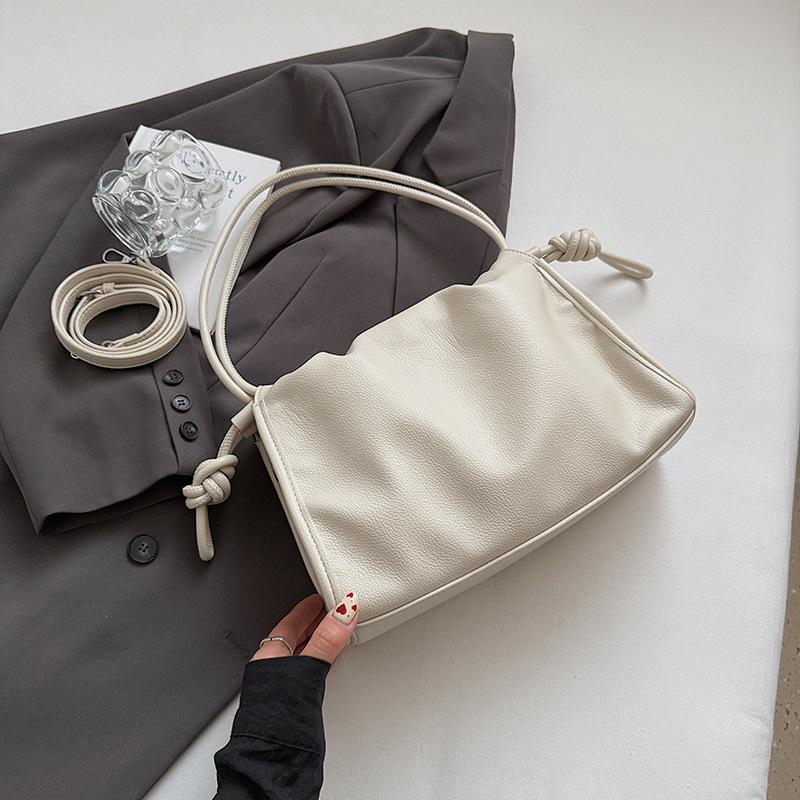 Summer New Niche Fashion Retro Pleated Cloud Bag Shoulder Bag Fashion Crossbody Bag Handbag Bag for Women