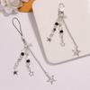 Stylish Lanyard Y2K Star Phone Pendant Key Chains Y2k Earphone Case Pendant Bag Decoration
