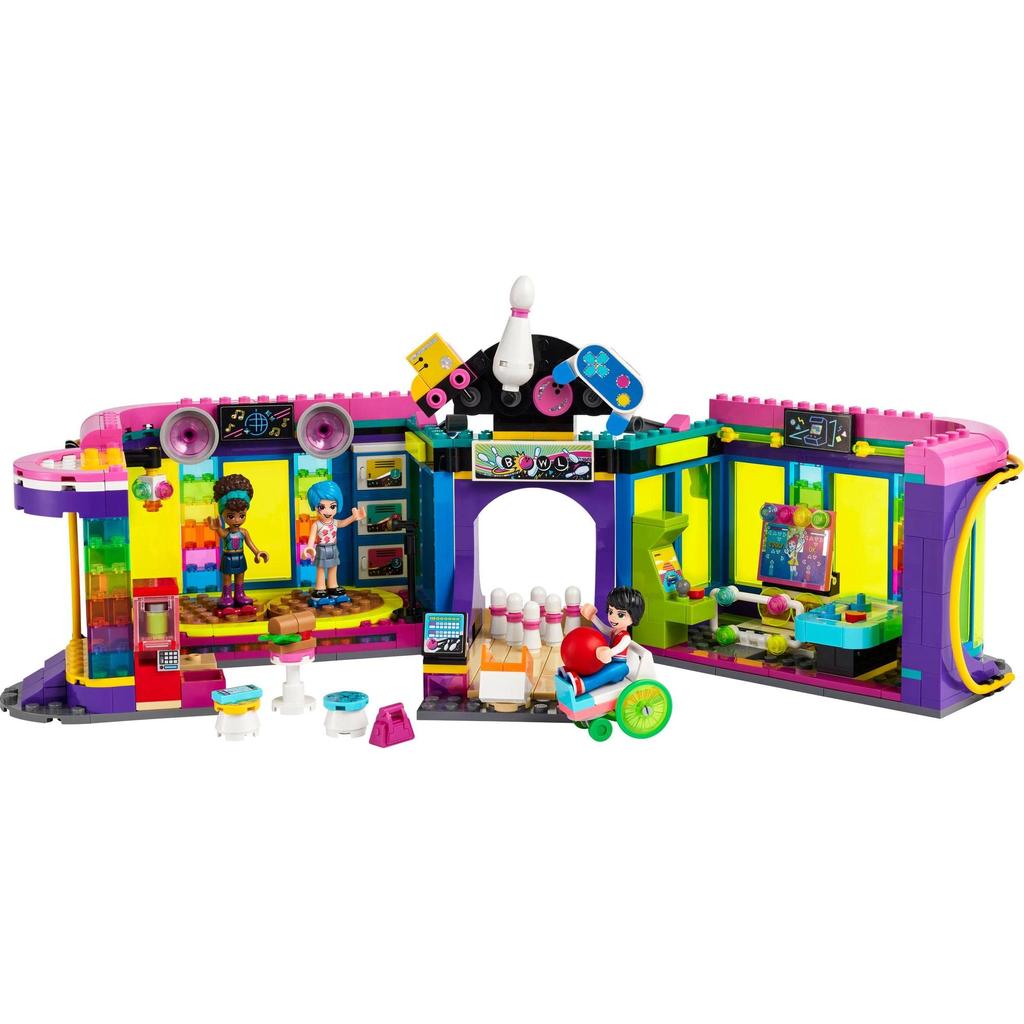LEGO Friends Roller Disco Arcade 41708 Toy Block Present House Pretend Play Girls Ages 7+