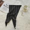 Sweet Snow Flower Scarves Korean Style Cotton Linen Headscarf Exquisite Triangle Hijab Scarf  Woman