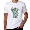Statue Of Liberty Tshirt Big Size Crew Neck Tshirt