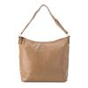 Genuine Leather Shoulder Bag Tote Bag Lamb Leather Leather Dominique Lamb Cinnamon [Notre Favorie] Women's