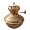 Brass Table Lantern Glass Oil Lamp Home Decoration (5 Inches)