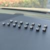 Car Dusty Decoration Vehicle Interior Mini Figure 5P 10P Set, Black Dusty, 10p,Korean Car Acc