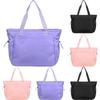 Macaron Insulated Lunch Bag with Drawstring Portable Lunch Box Storage Handbag Outdoor Travel Food Storage Bags Bento Pack