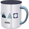 Vacuum Insulated Mug, 450ml, Navy Pattern, JDG-452LTD (NV-PTN)