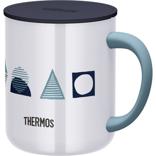 Thermos Vacuum Insulated Mug, 450ml, Navy Pattern, JDG-452LTD (NV-PTN)