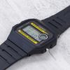 Casio Серия ДЖИНСЫ модный тренд простой ретро классический маленький квадрат десять лет мощность ЖК-дисплей спортивный водонепроницаемый кварцевый механизм японский F-94WA-9G