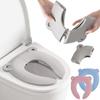 Водонепроницаемая портативная накладка на сиденье для унитаза Нескользящая детская накладка на горшок Домашняя