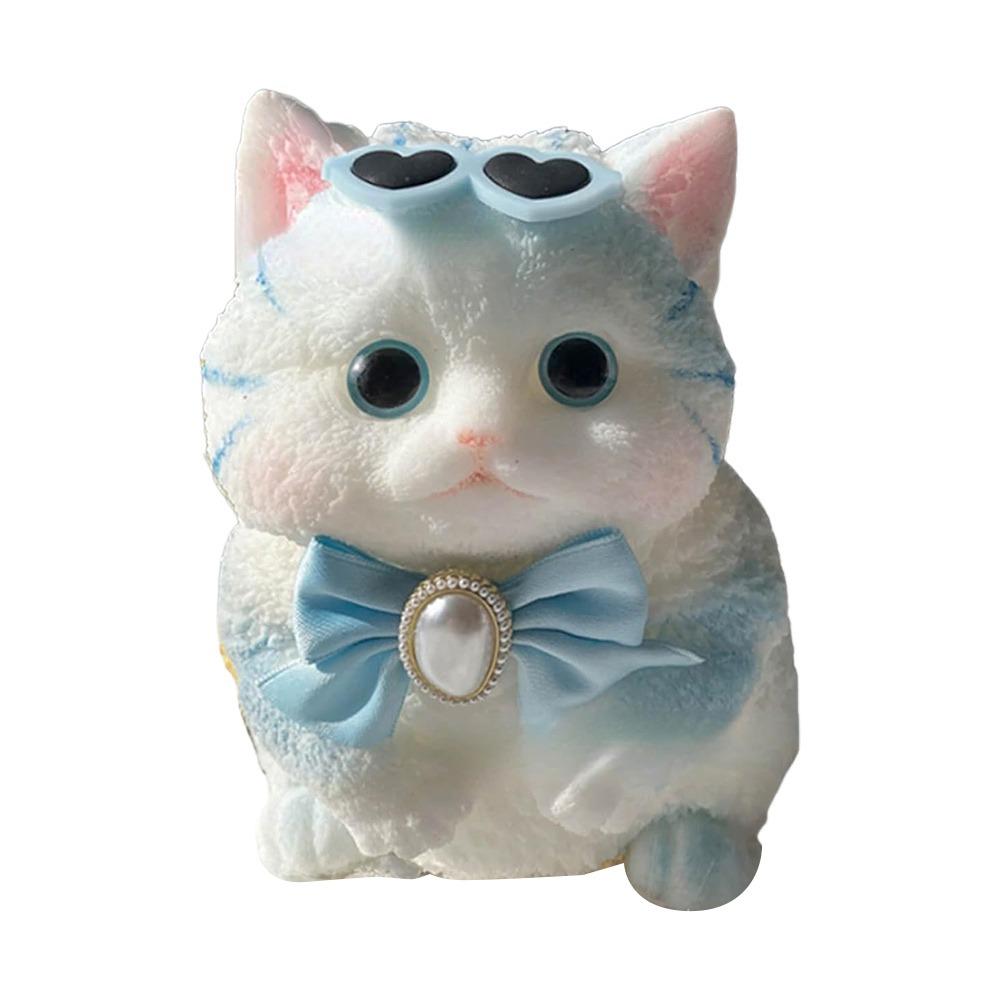 Мягкая игрушка-фиджет для снятия стресса у кошки, мультяшная игрушка-расслабляющая кошка, радость от щипков для взрослых и детей