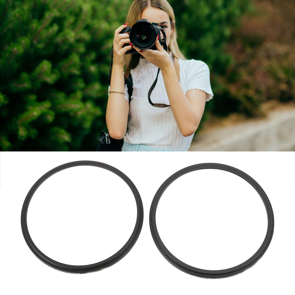 Magnetic Filter Ring Adapter 77mm Aluminum Alloy Secure Attachment Camera Lens Filter Adapter Ring F