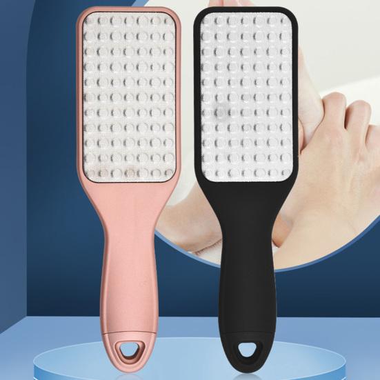 Dead Skin Callus Remover Foot Scrubber Dry Wet Dual Use Stainless Steel
