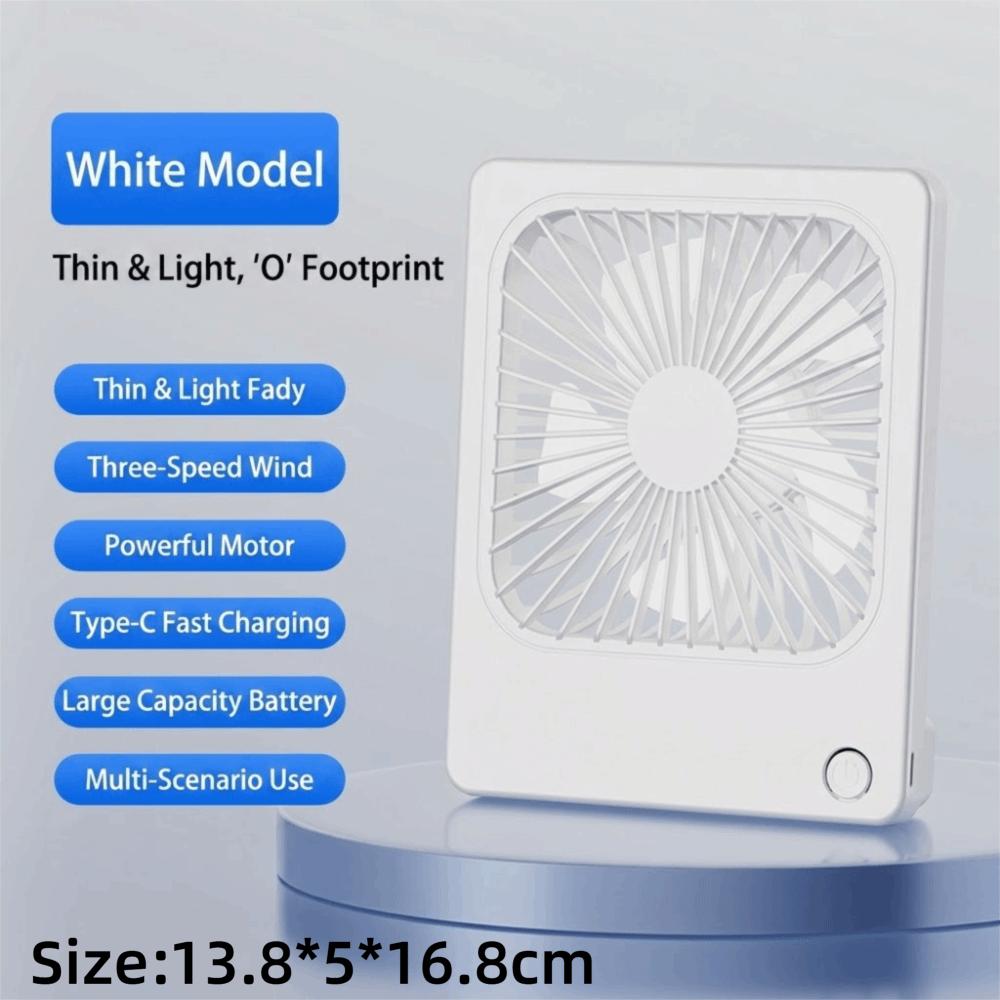 Ultra Quiet Operation USB Desktop Fan Ultra-Thin Table Fan New Desk Fan Home Office