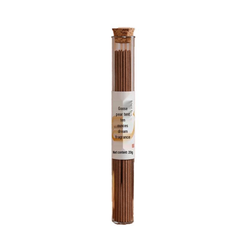 Natural Aromatherapy Goose Pear Incense Sticks - Long-Lasting Fragrance for Indoors