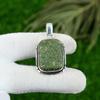 Radiant Gogunjula Stone 925 Silver Bezel Wedding Birthday Boho Pendant Jewelry