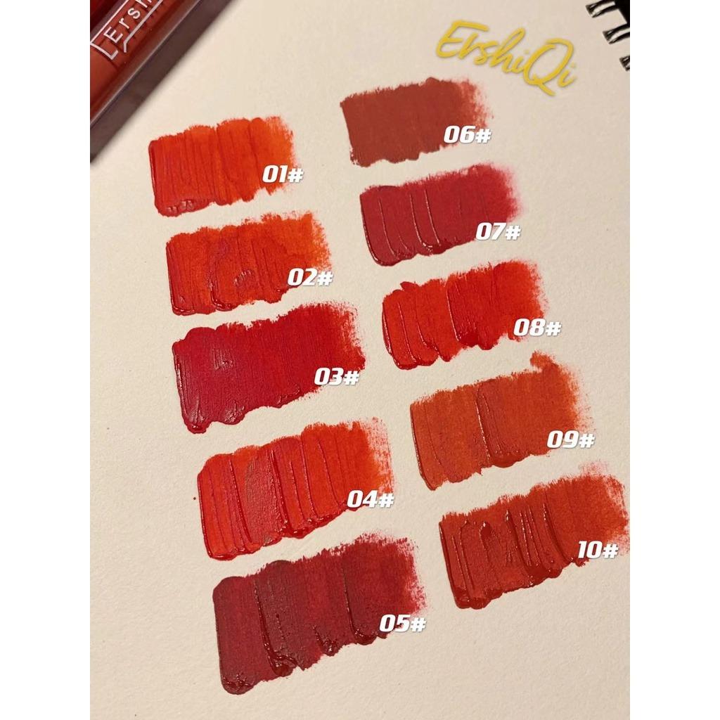 10pcs Lip Tint Set Waterproof Lipstick Set Matte Lipgloss Liptint Set