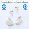 Переводчик Earbuds Timekettle M3 синхронный перевод, музыка, звонки, до 40 языков, онлайн, офлайн