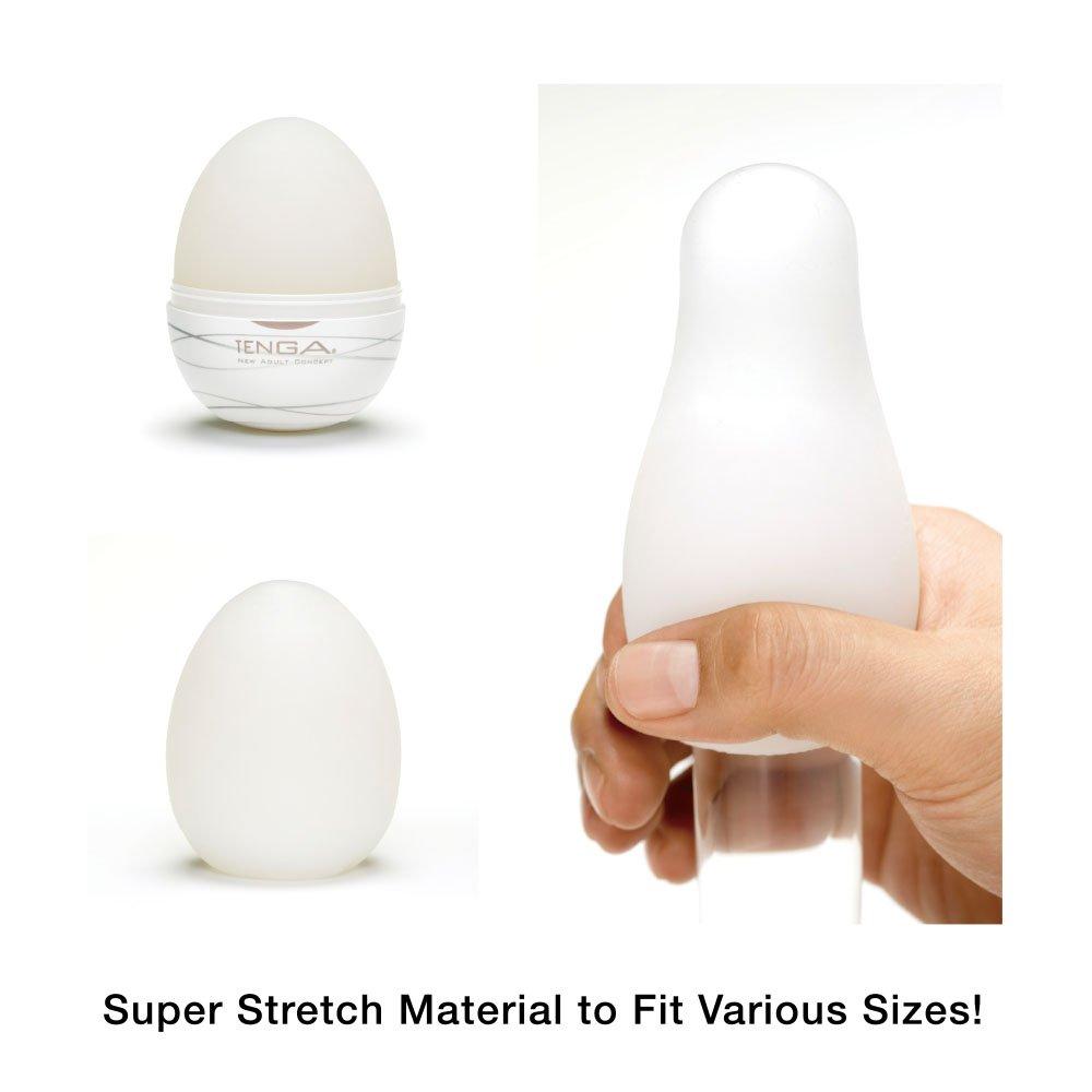TENGA EGG SILKY Stimulation with Silk [Smooth Touch]