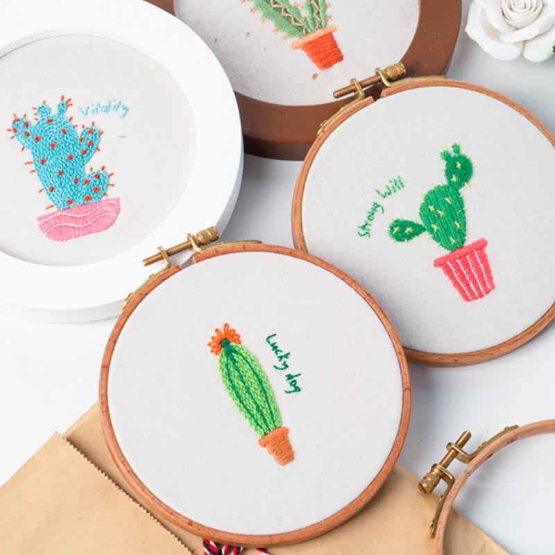 Beginner's DIY Embroidery Kit: Handmade Simple Designs & Gifts