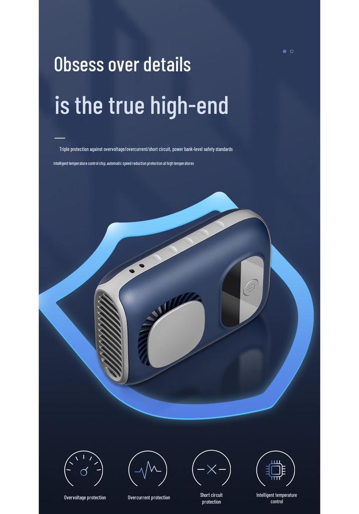 2026 Portable Clip-On Waist Fan: Compact Outdoor Cooling Solution