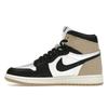Женские кроссовки Air Jordan 1 Retro High OG Latte коричнево-черные Legend-Medium-Brown FD2596-021