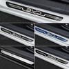BGY1 Автомобильные накладки на пороги из нержавеющей стали для BYD Atto 3 Dolphin Seal Tang F3 Dmi Song Yuan EV 2023 2024 Atto 4 Автомобильные аксессуары