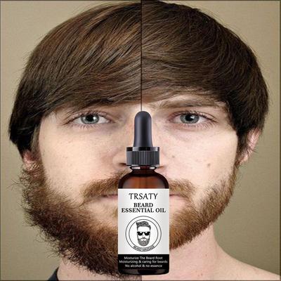 Сыворотка для роста бороды балансирующее масло питает увлажняющая эссенция делает бороду гуще и толще эфирное масло