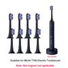 4/8 шт. Сменные насадки для зубной щетки для XIAOMI MIJIA T700 звуковая электрическая зубная щетка щетина Dupont с колпачками герметичная упаковка
