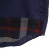 BLACK LABEL CRESTBRIDGE Long sleeve Checkered x Denim Patchwork shirt S Men's Used