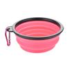 Durable TPR Portable Pet Food Bowl for Cats And Dogs Silicone Collapsible Travel Outdoor Water Food Bowl for Pets