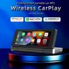 Универсальный автомобильный MP5-плеер 6,86 дюйма беспроводной CarPlay Android Auto мультимедиа портативный BT/AUX/FM передача сенсорный складной экран