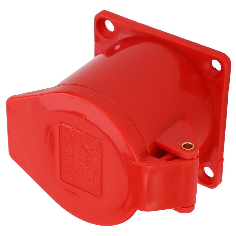 4-контактный 32A промышленный силовой разъем 380-415В 3P+E промышленная вилка 3-фазный IP44 водонепроницаемый штекерный соединитель для тяжелого оборудования