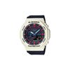 Серия G-SHOCK с двойным дисплеем LCD/стрелки, ретро, модная, индивидуальная, восьмиугольная, кварцевый механизм, полимерный ремешок, японский и корейский, GMA-S2100WT-7A2PR