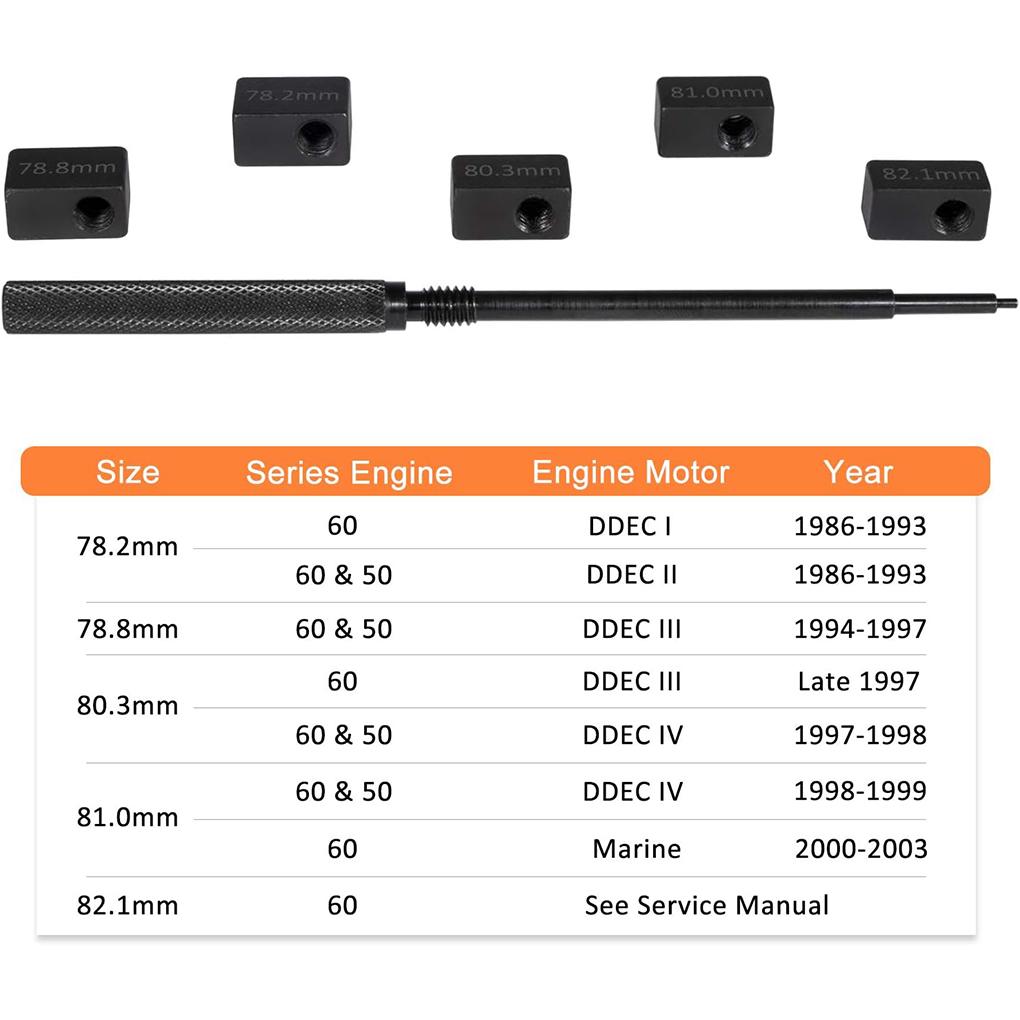Superior Injector Height Gauge Kits Unlock Engine Potential Metal Kits For Detroit