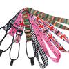 Adjustable Ukulele Strap Printing Ribbon Clip-on Hawaii Style 4 String Guitar Belt Sling Instrument Guitar Accessories