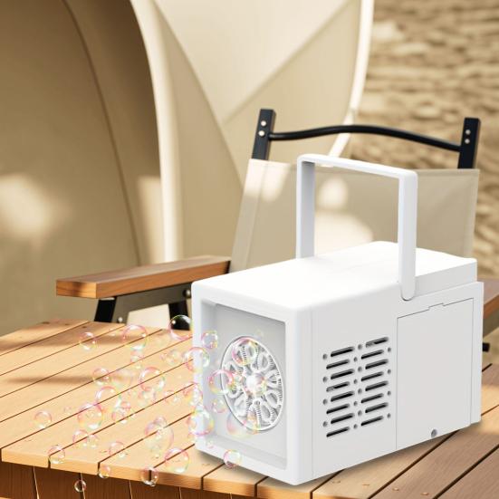 Электрическая мыльная машина, автоматическая мыльная пузырчатая машина, ручная игрушка для вечеринок на открытом воздухе, точный производитель пузырей для детей