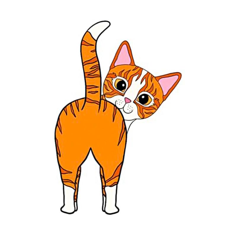 1 шт. забавная забавная вешалка для кошек креативная кошачья задница милая декоративная вешалка для полотенец крючок для кошек настенный крючок