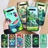 Черный чехол AP2 Bulbasaur Pokemon для iPhone 16 15 Plus 14 13 12 11 Pro 8 7 6S SE 5S X XR XS Max Realme C30 C33 C31 9I Huawei Y8P Y9 Sofe Cover