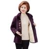 Yuzhaolin Women's Faux Fur Collar Fleece-Lined Wool Blend Winter Coat