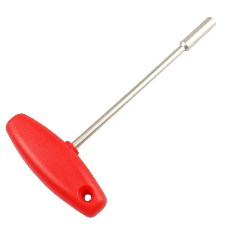 Велосипедный скрытый спицевой ключ 3,2/4,7/5,5 мм Т-образный торцевой ключ Встроенный инструмент для спиц Велосипедный ремонт Прочная сталь MTB Горный велосипед