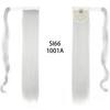 Long Straight Clip In Hair Tail False Hair Ponytail Hairpiece With Hairpins Synthetic Hair Pony Tail Hair Extension