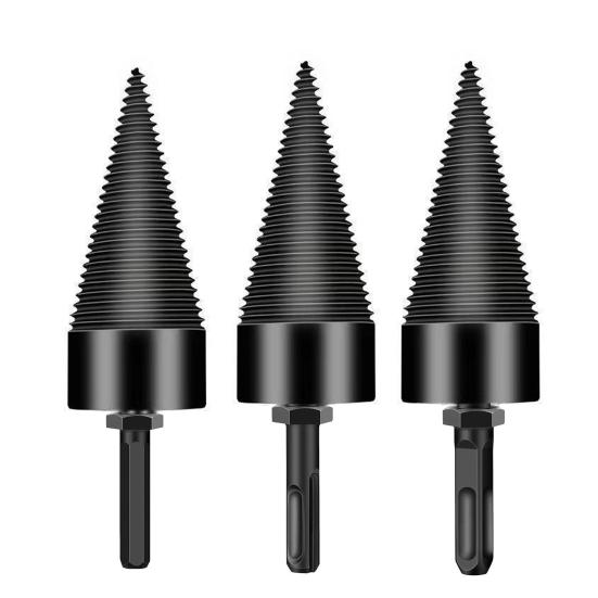 Сверло для дров с высокой эффективностью, острая головка, устойчивое к коррозии, сверло, инструмент для колки дров